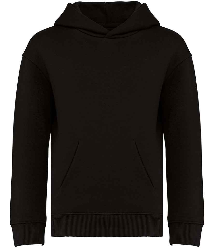 Native Spirit Kids Oversized Hooded Sweatshirt Black