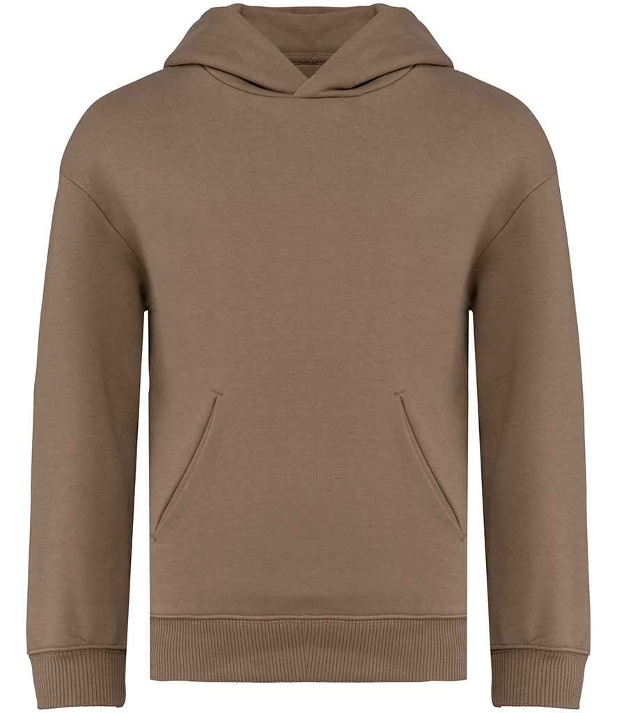 Native Spirit Kids Oversized Hooded Sweatshirt Driftwood