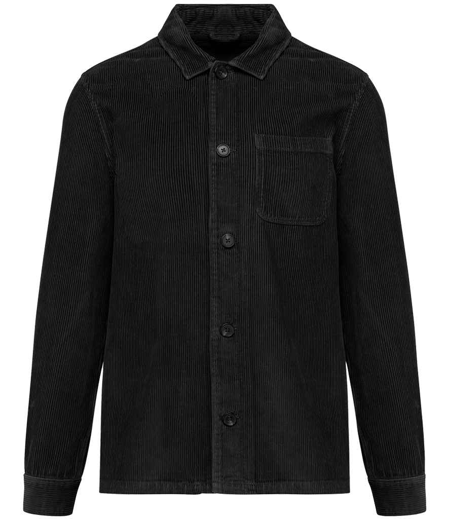 Native Spirit Corduroy Jacket Washed Black