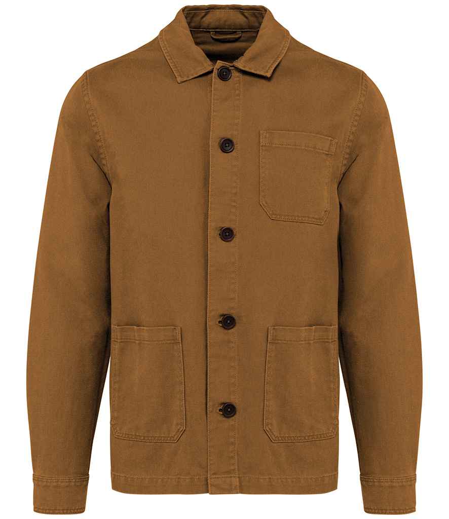 Native Spirit Worker Faded Jacket Washed Brown Sugar