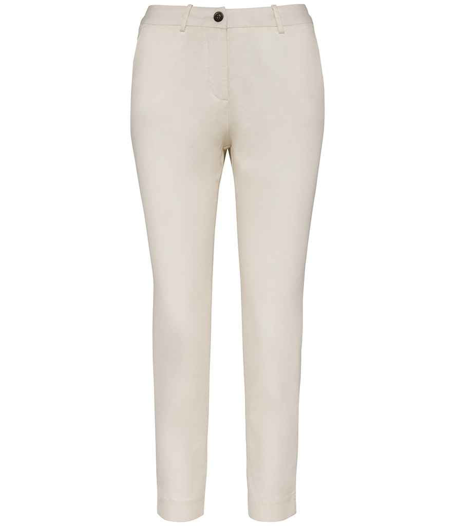 Native Spirit Ladies Chino Trousers Ivory