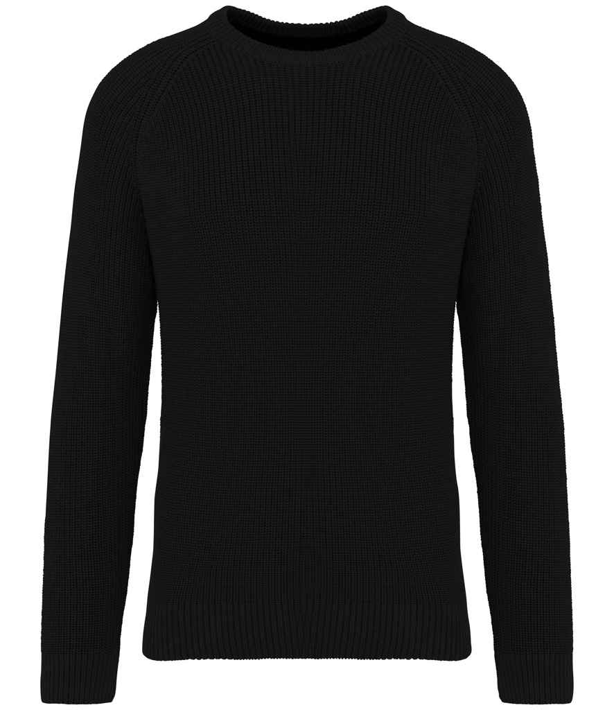 Native Spirit Chunky Knit Sweater Black