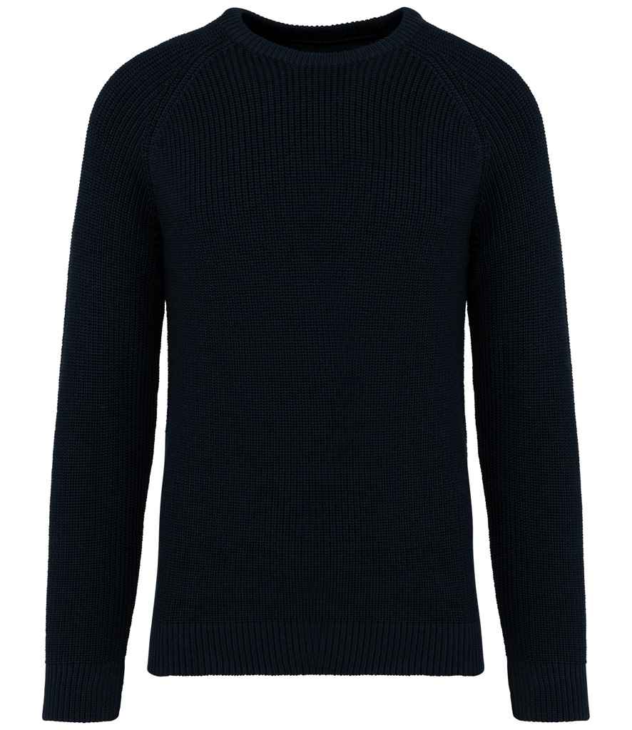Native Spirit Chunky Knit Sweater Navy