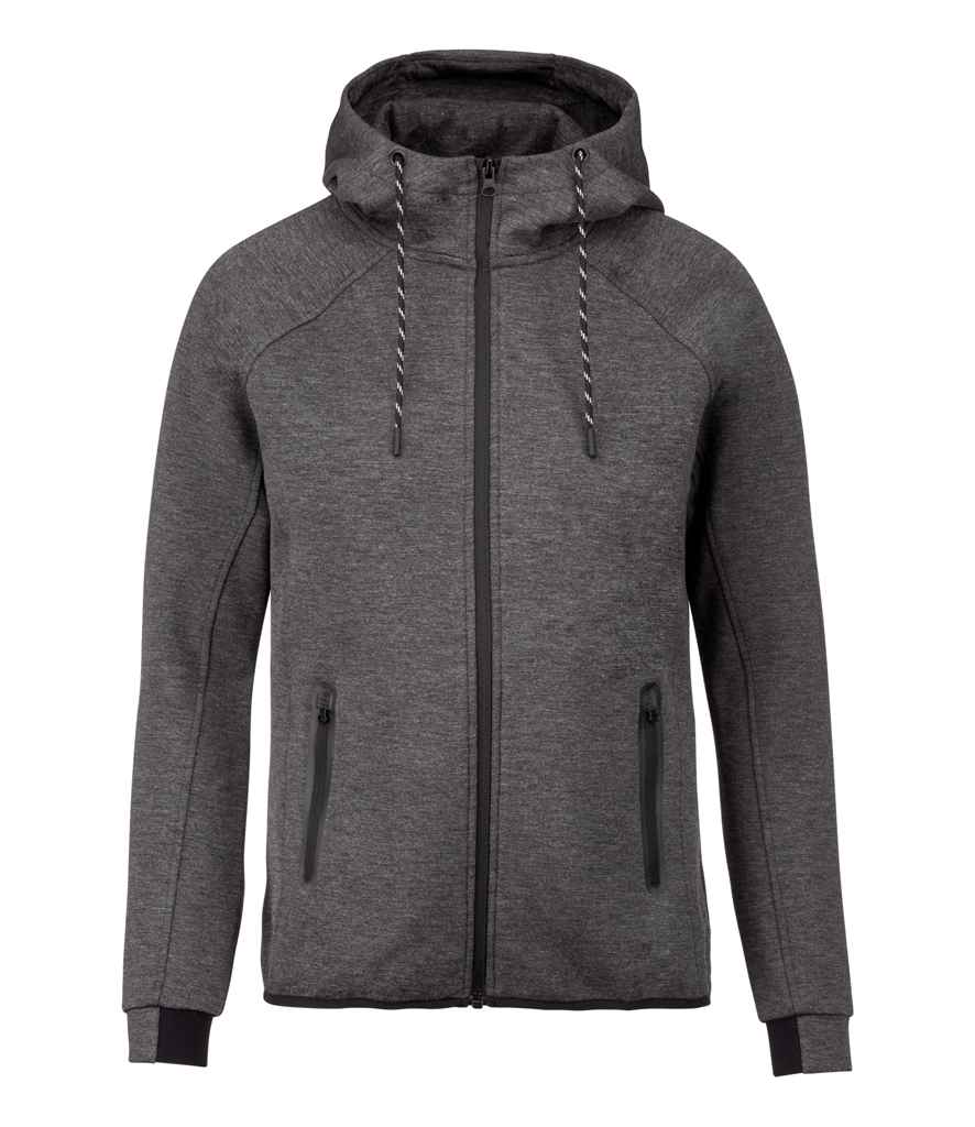 Proact Performance Hooded Jacket Deep Grey Heather