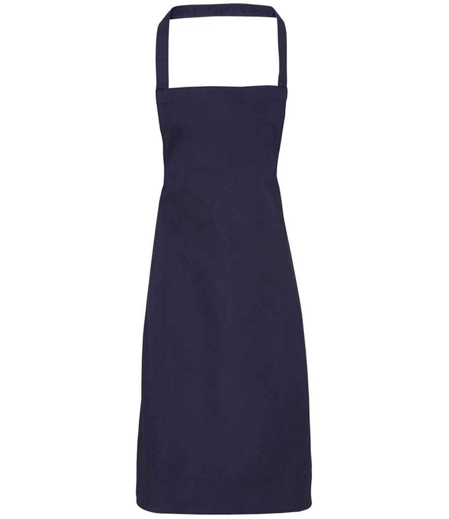 Premier Organic Cotton Bib Apron Navy