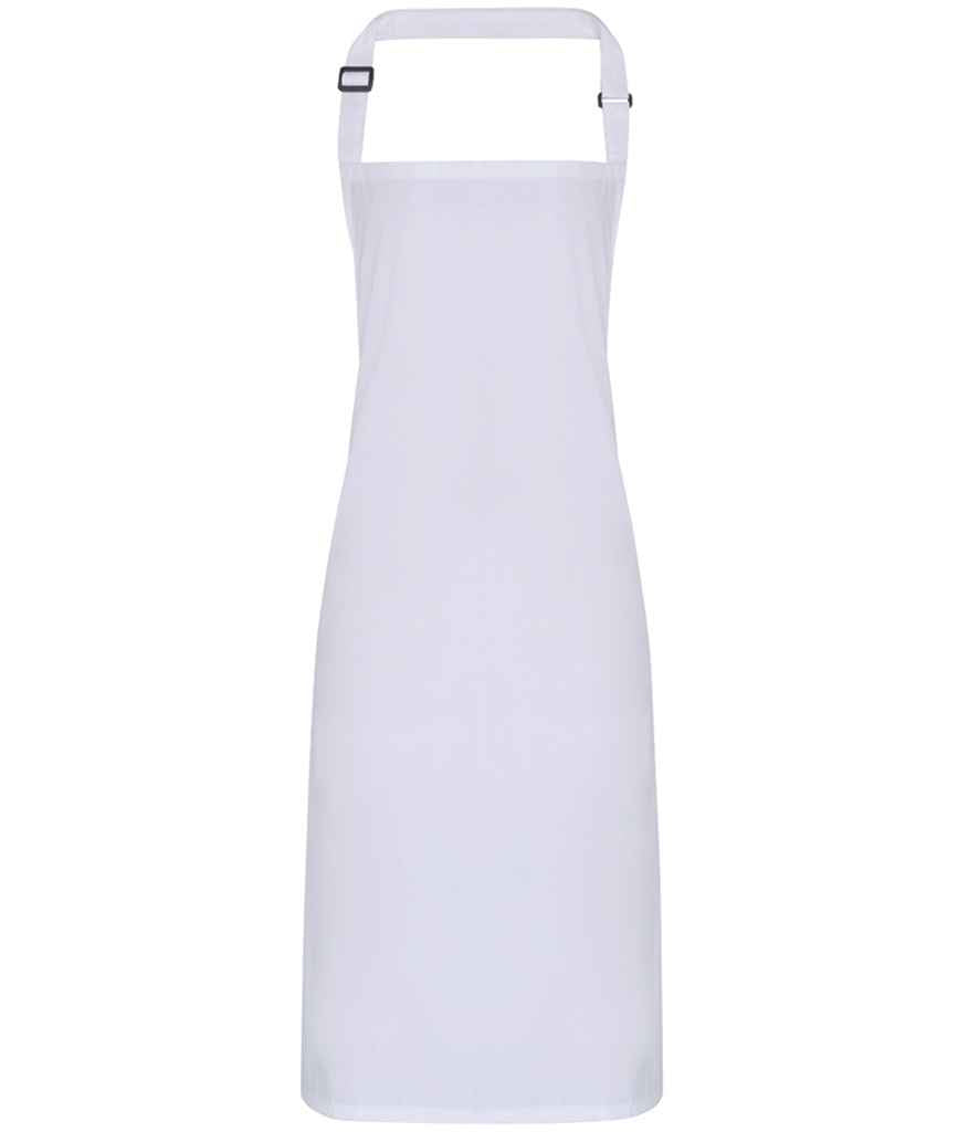Premier Waterproof Bib Apron White