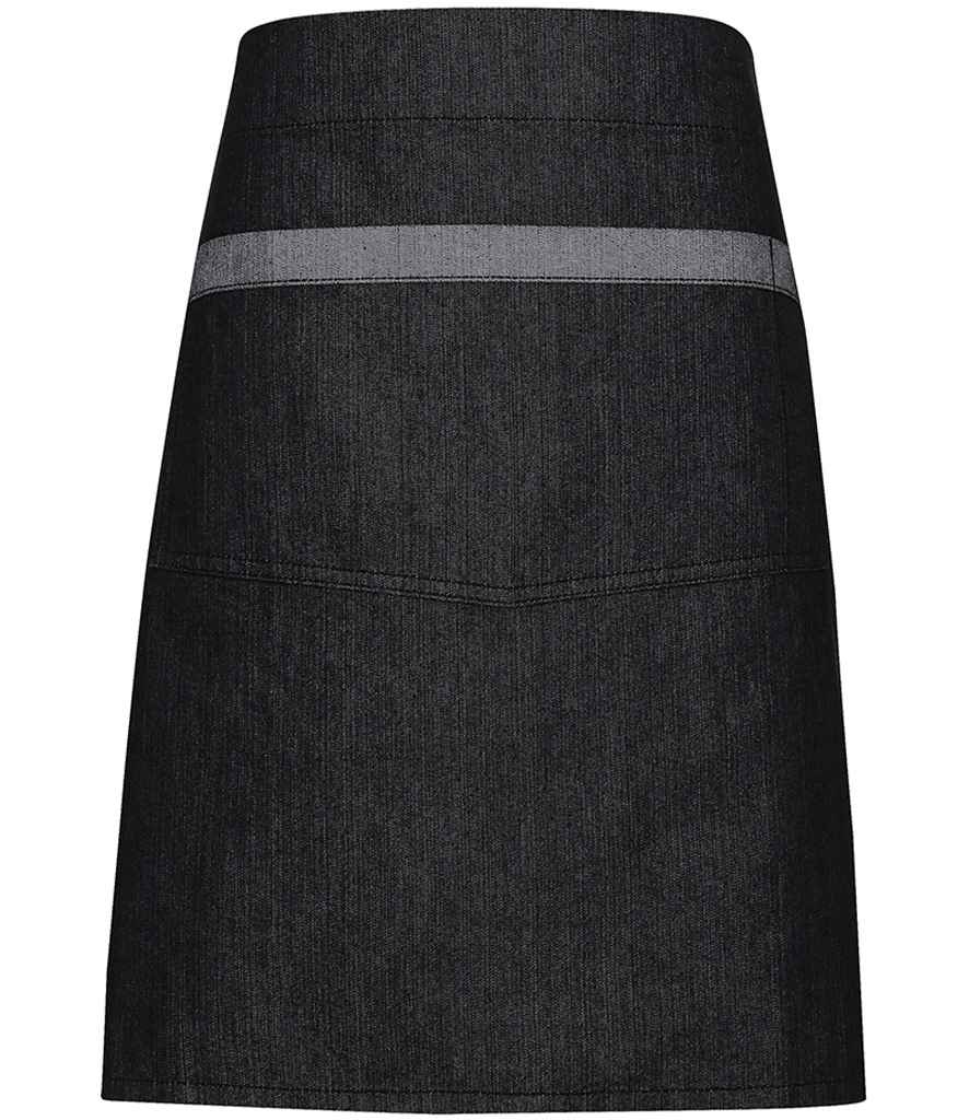 Premier Domain Waist Apron Black Denim