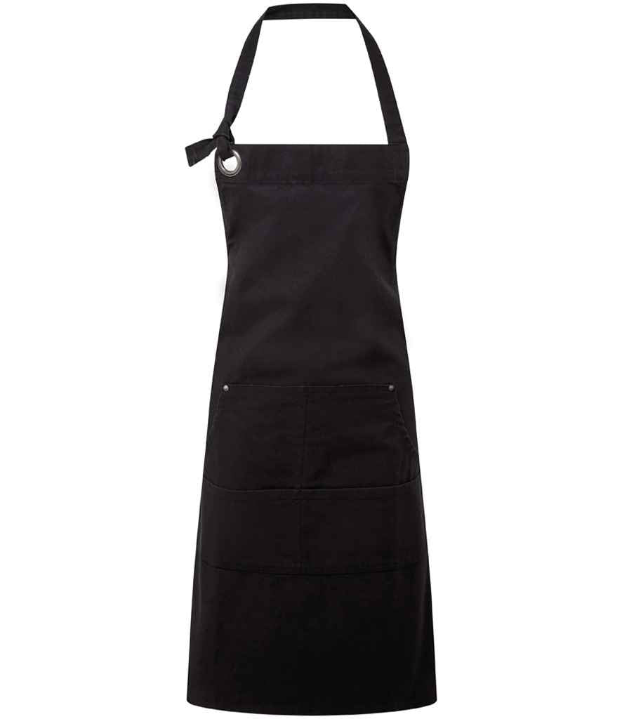 Premier Calibre Heavy Canvas Pocket Apron Black