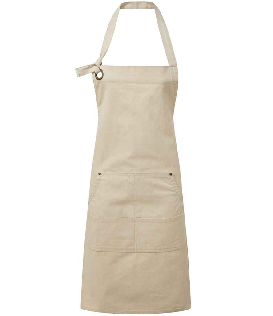 Premier Calibre Heavy Canvas Pocket Apron Natural
