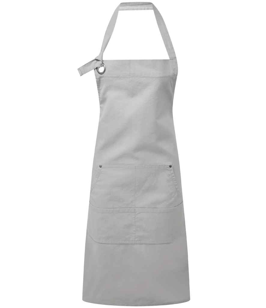 Premier Calibre Heavy Canvas Pocket Apron Silver