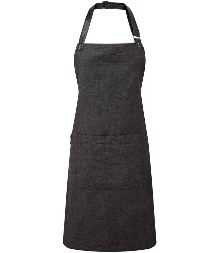Premier Annex Oxford Bib Apron Black