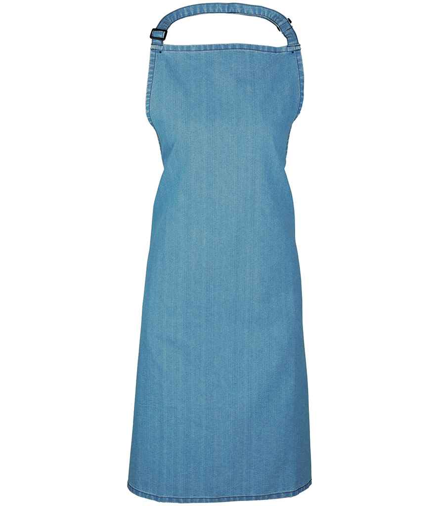 Premier 'Colours' Bib Apron Blue Denim