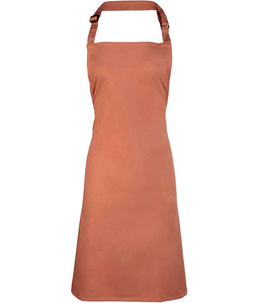 Premier 'Colours' Bib Apron Chestnut