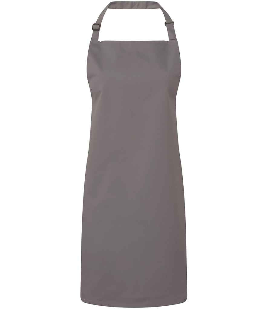 Premier 'Colours' Bib Apron Dark Grey