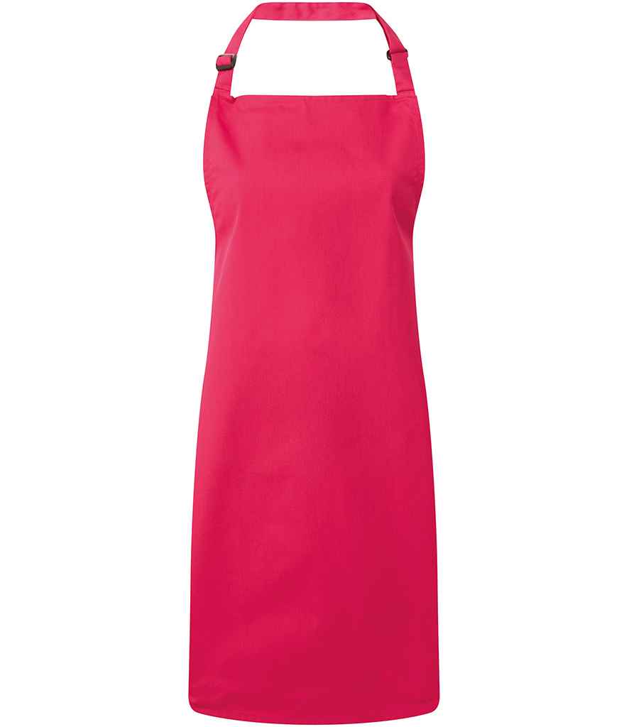 Premier 'Colours' Bib Apron Hot Pink