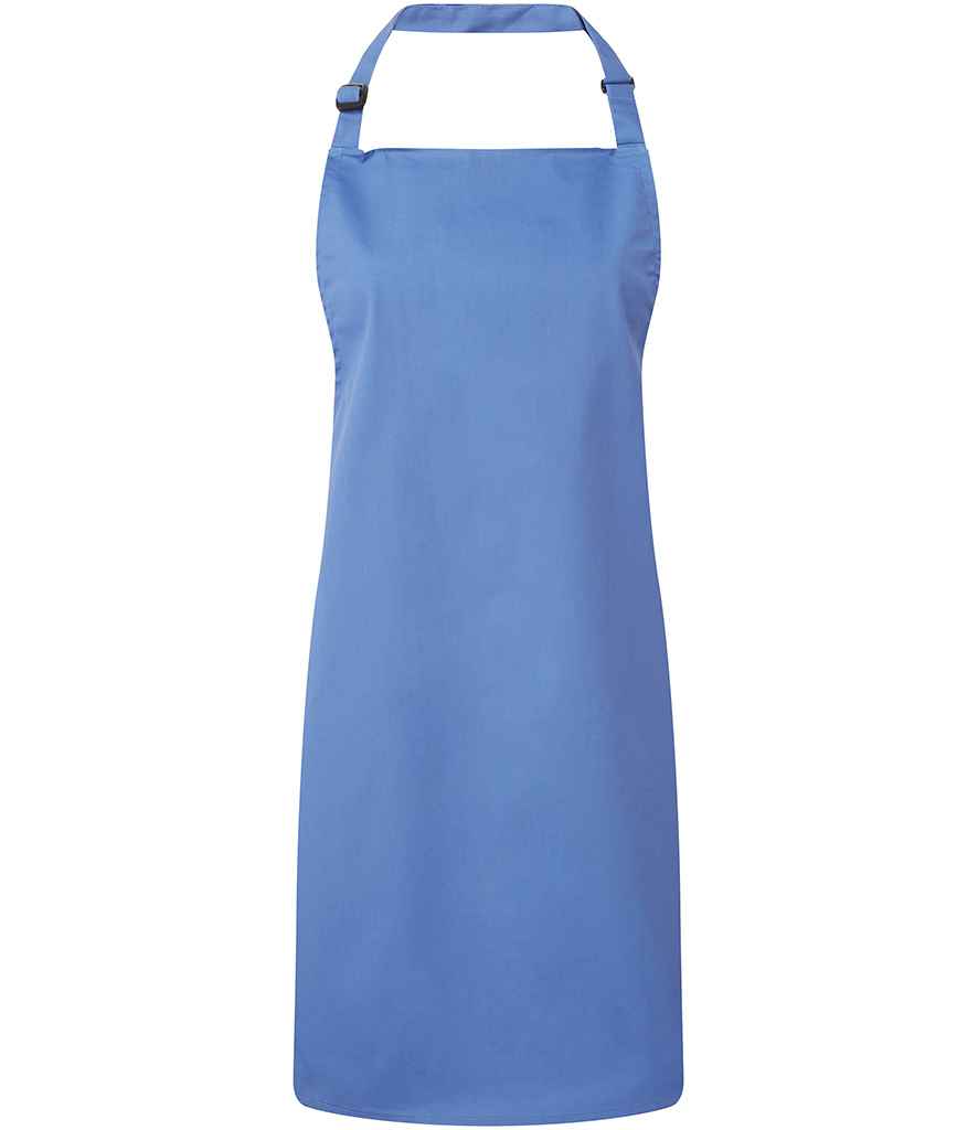 Premier 'Colours' Bib Apron Mid Blue
