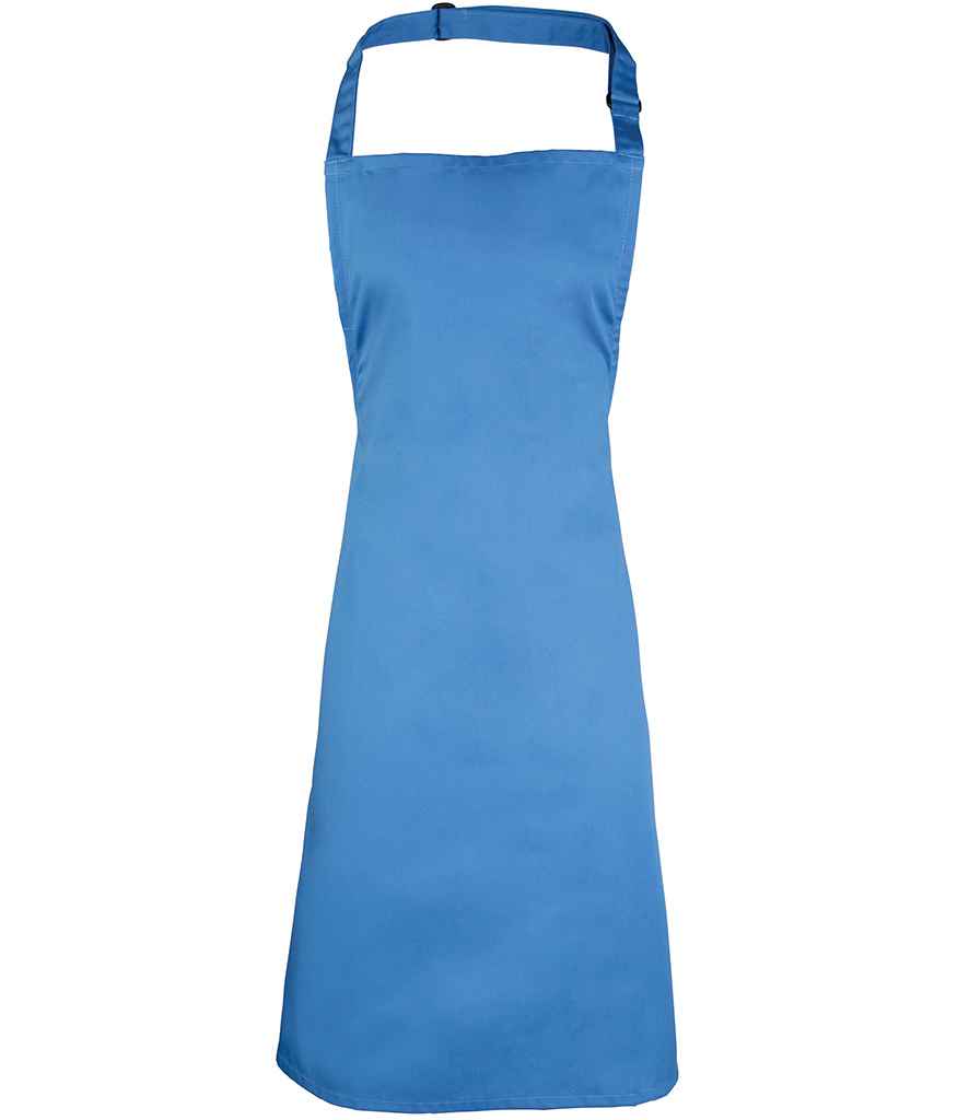 Premier 'Colours' Bib Apron Sapphire Blue