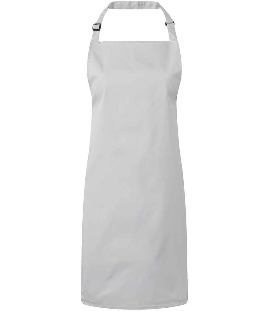 Premier 'Colours' Bib Apron Silver