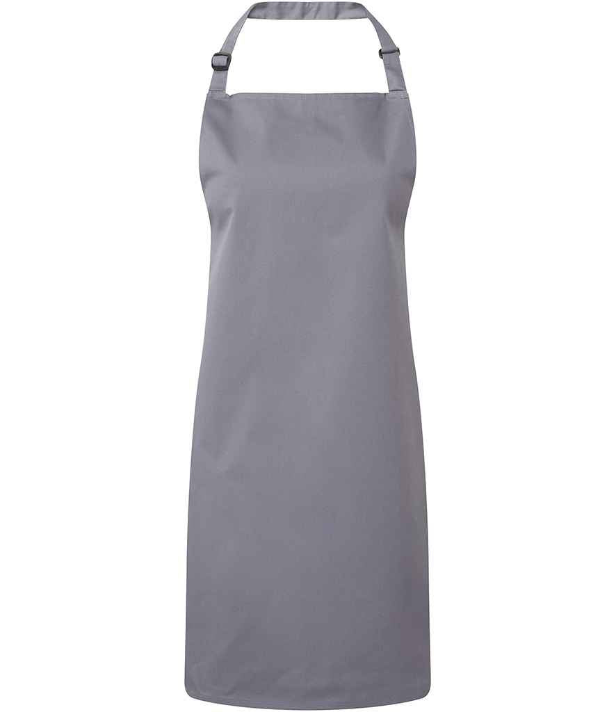 Premier 'Colours' Bib Apron Steel