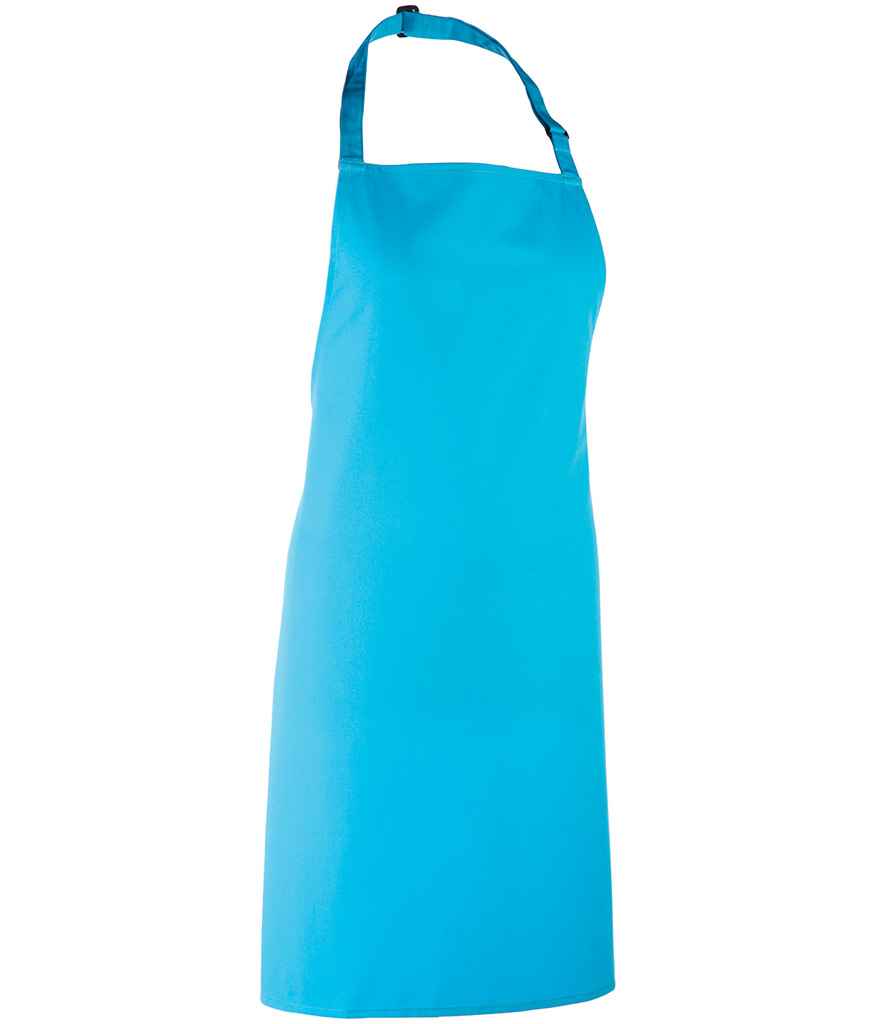 Premier 'Colours' Bib Apron Turquoise Blue