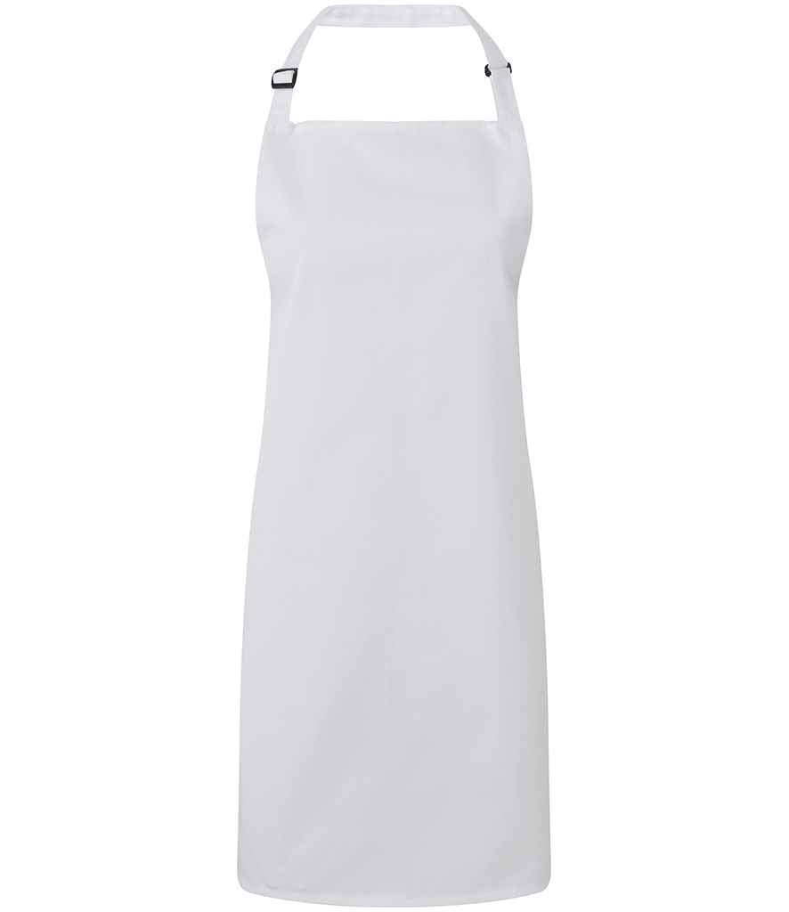 Premier 'Colours' Bib Apron White