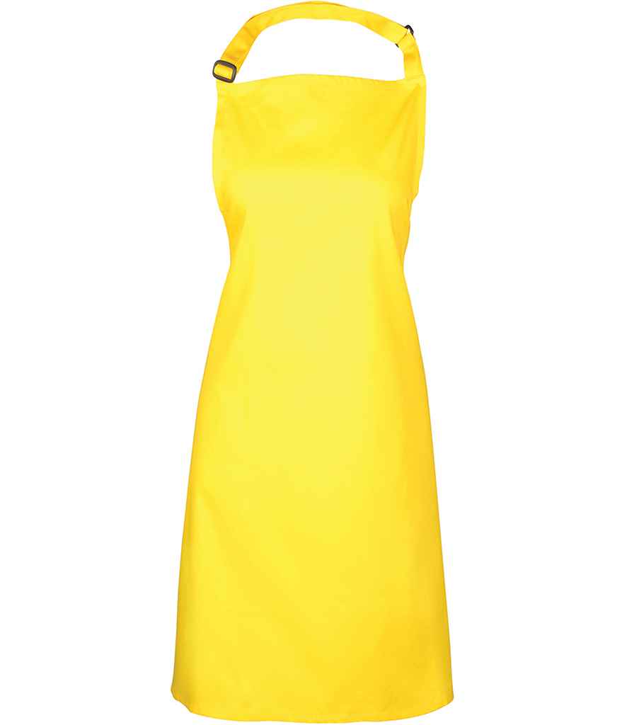Premier 'Colours' Bib Apron Yellow