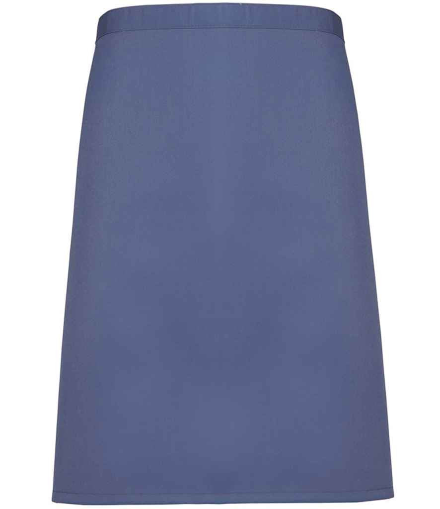 Premier 'Colours' Mid Length Apron Marine Blue