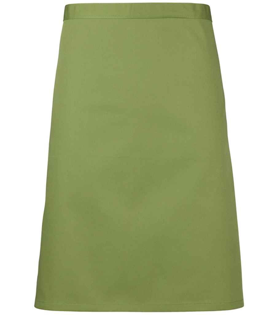 Premier 'Colours' Mid Length Apron Oasis Green