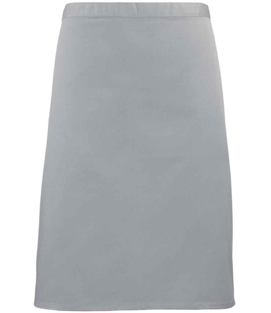 Premier 'Colours' Mid Length Apron Silver
