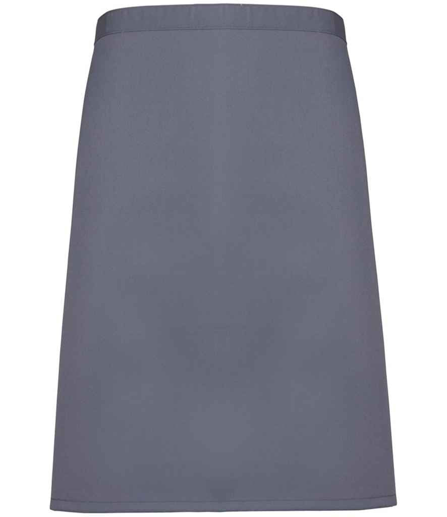 Premier 'Colours' Mid Length Apron Steel