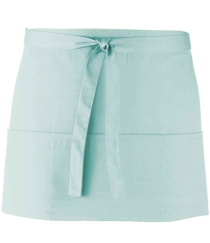 Premier 'Colours' 3 Pocket Apron Aqua