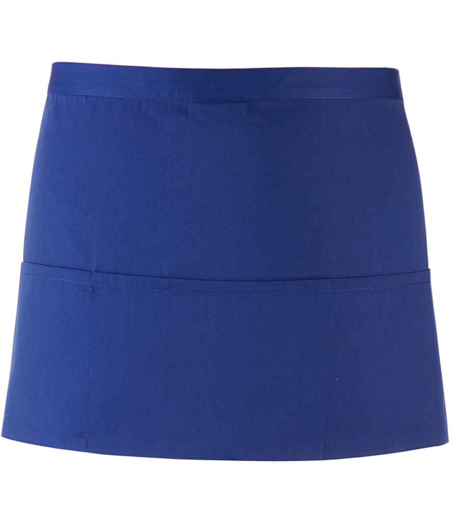 Premier 'Colours' 3 Pocket Apron Royal Blue