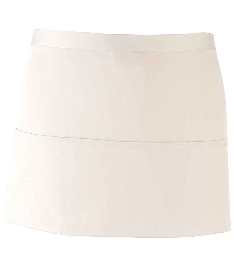 Premier 'Colours' 3 Pocket Apron White