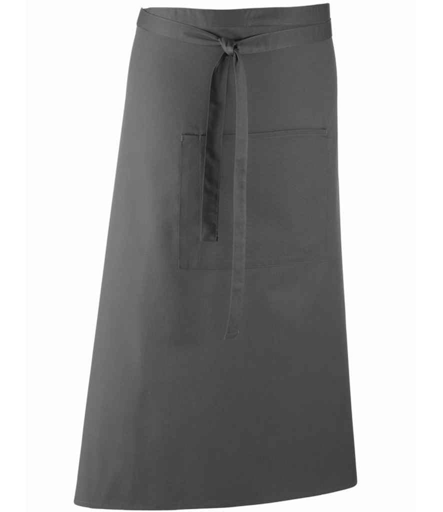 Premier 'Colours' Bar Apron Dark Grey