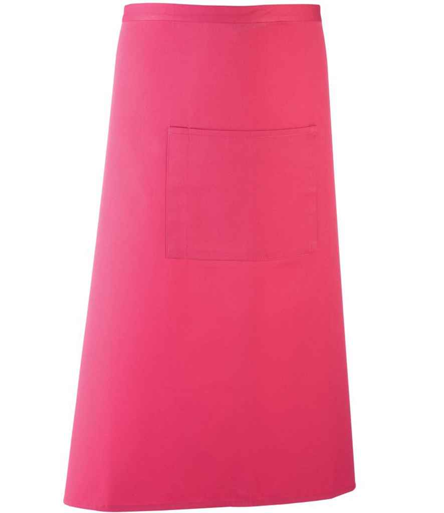 Premier 'Colours' Bar Apron Hot Pink