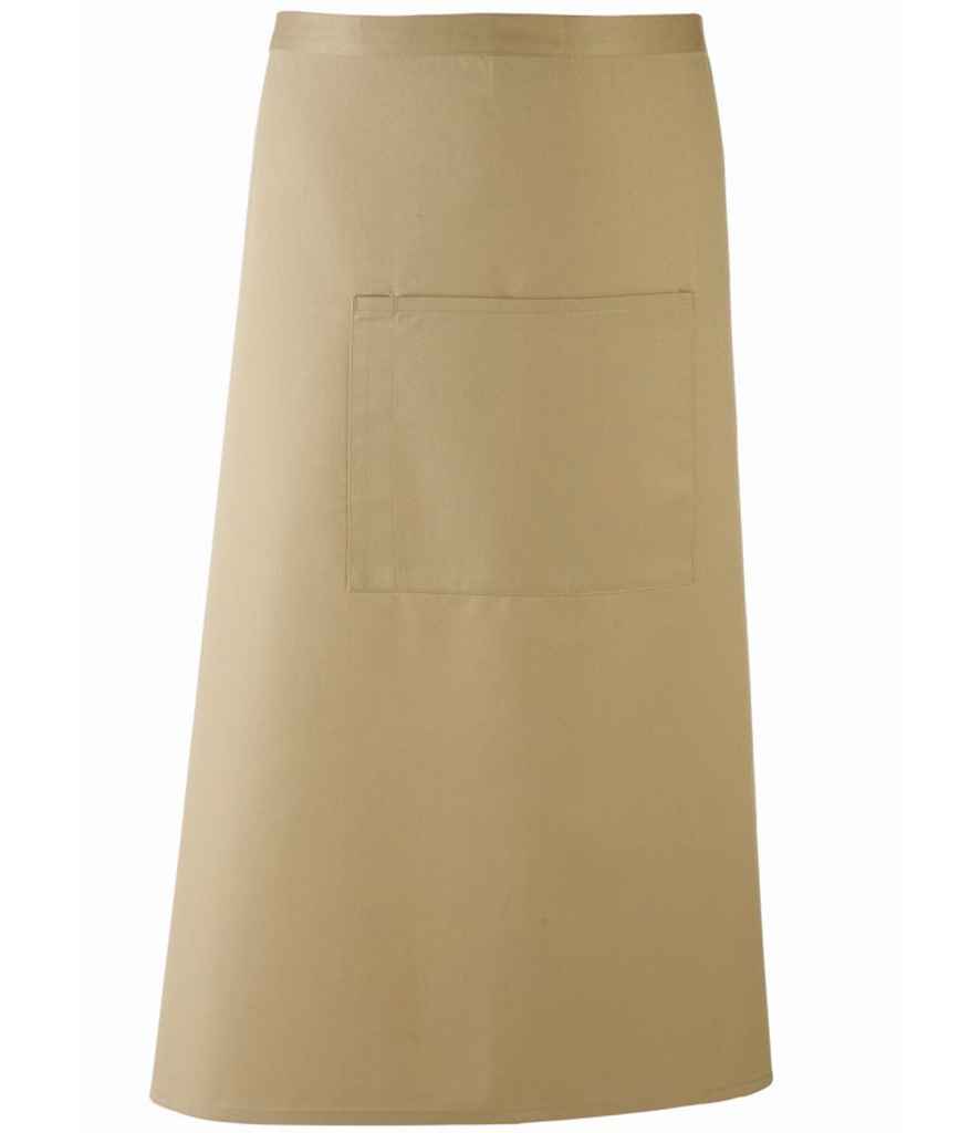 Premier 'Colours' Bar Apron Khaki