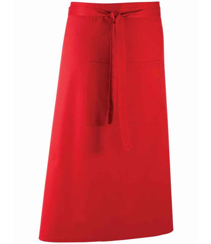 Premier 'Colours' Bar Apron Red