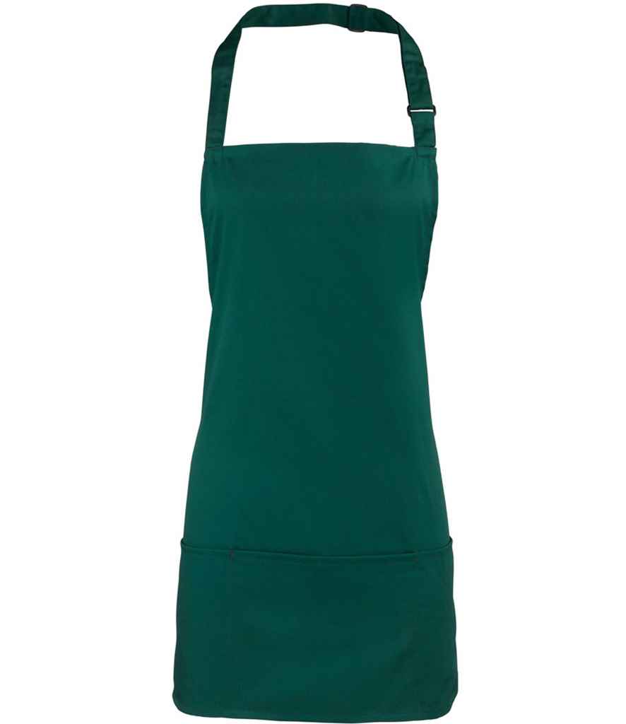Premier 'Colours' 2-in-1 Apron Bottle Green