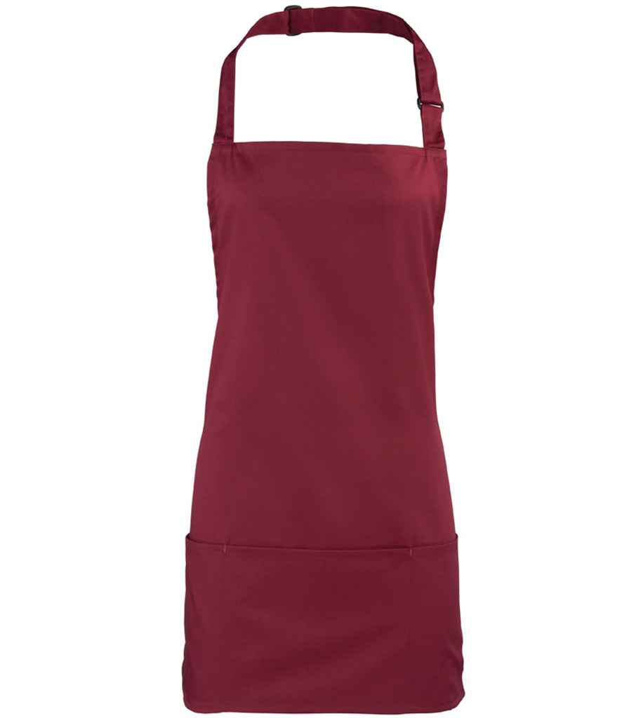 Premier 'Colours' 2-in-1 Apron Burgundy