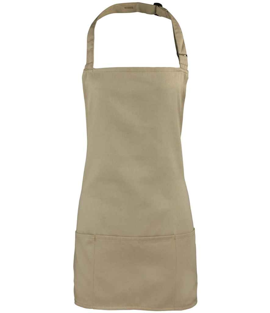 Premier 'Colours' 2-in-1 Apron Khaki