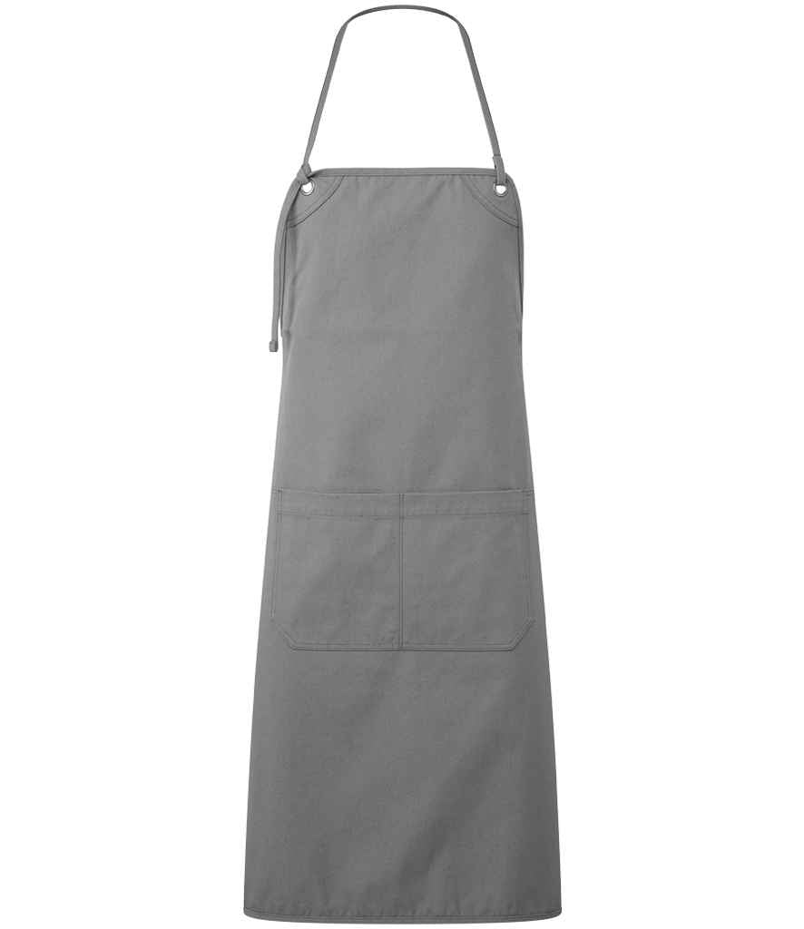 Premier 'Artisan's Choice' Double Pocket Canvas Apron Dark Grey