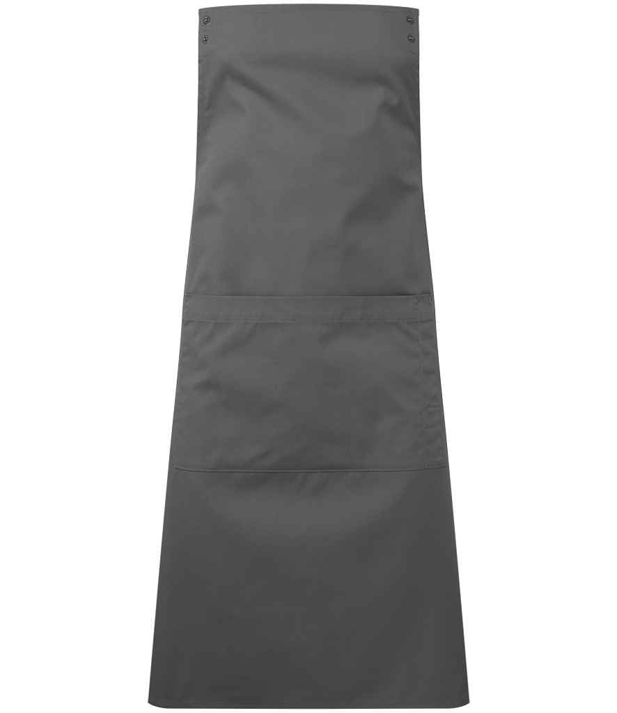 Premier Swap and Pop Customisable Apron Body Dark Grey