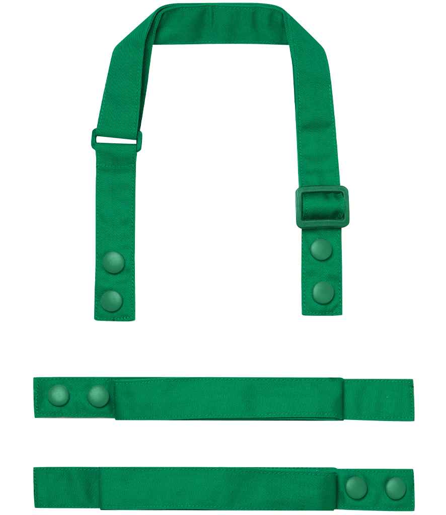 Premier Swap and Pop Customisable Apron Straps Emerald