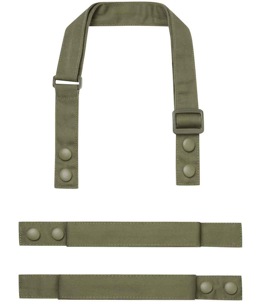 Premier Swap and Pop Customisable Apron Straps Olive Green