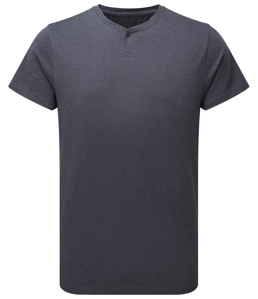 Premier Cotton Rich Comis T-Shirt Navy Marl