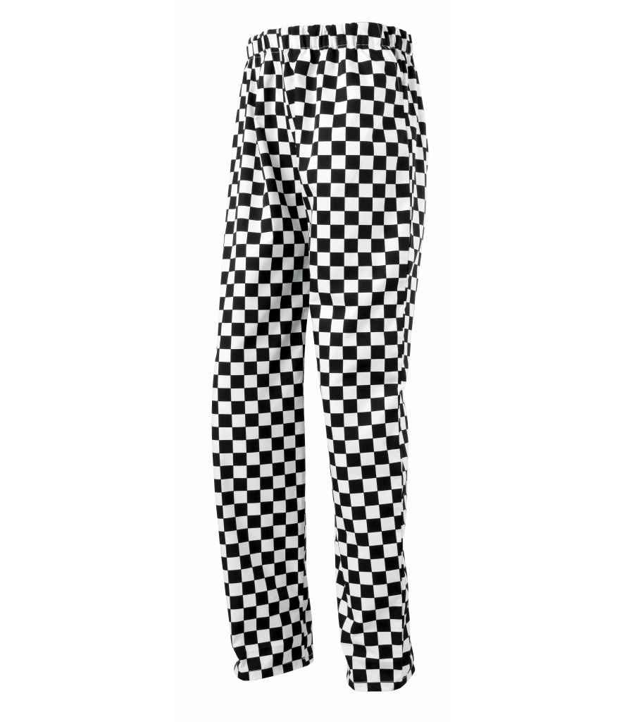 Premier Essential Chef's Trousers Black/White
