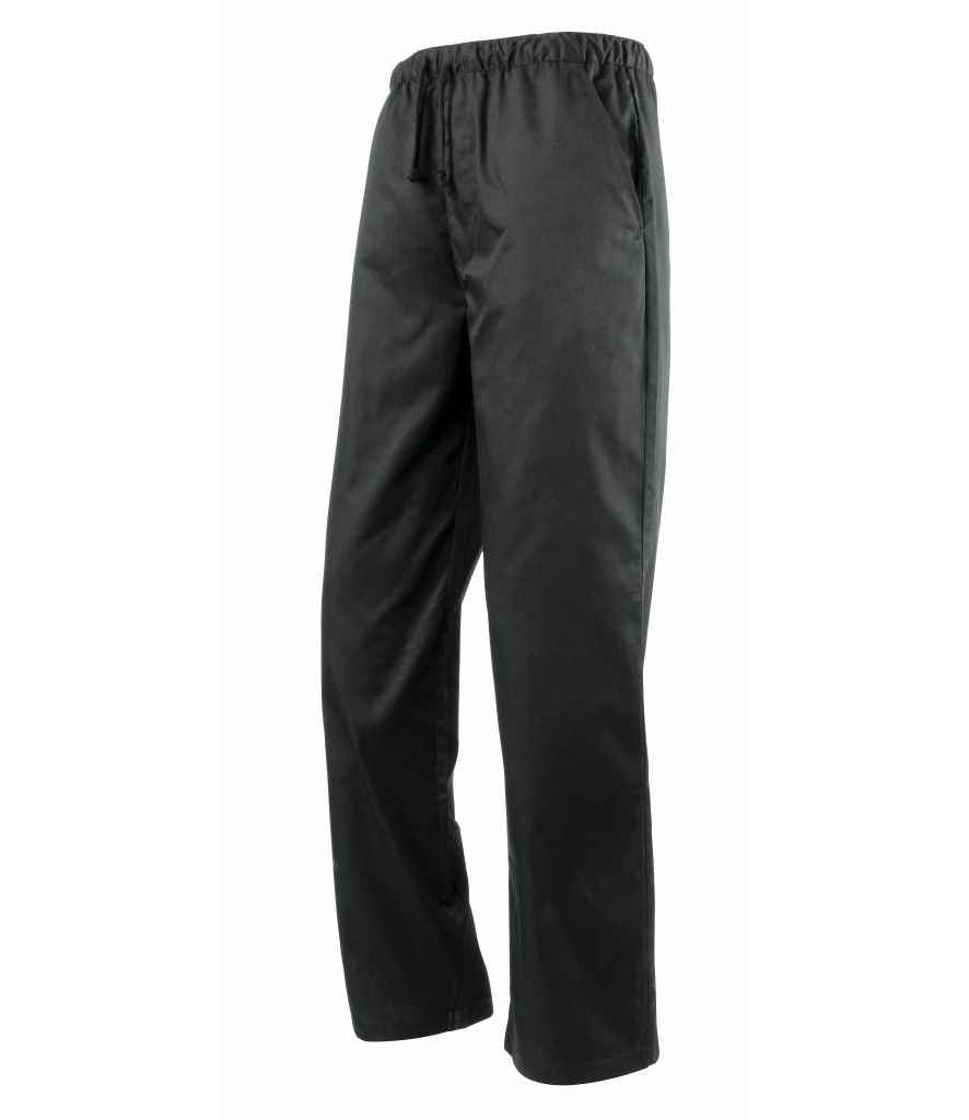 Premier Essential Chef's Trousers Black