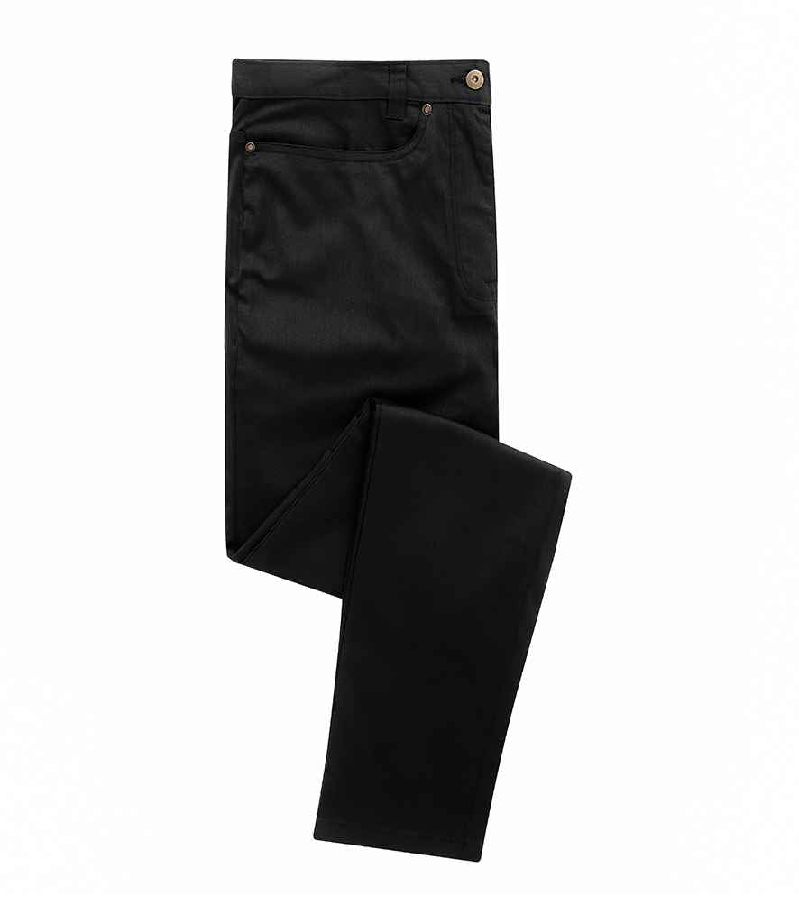 Premier Performance Chino Jeans Black
