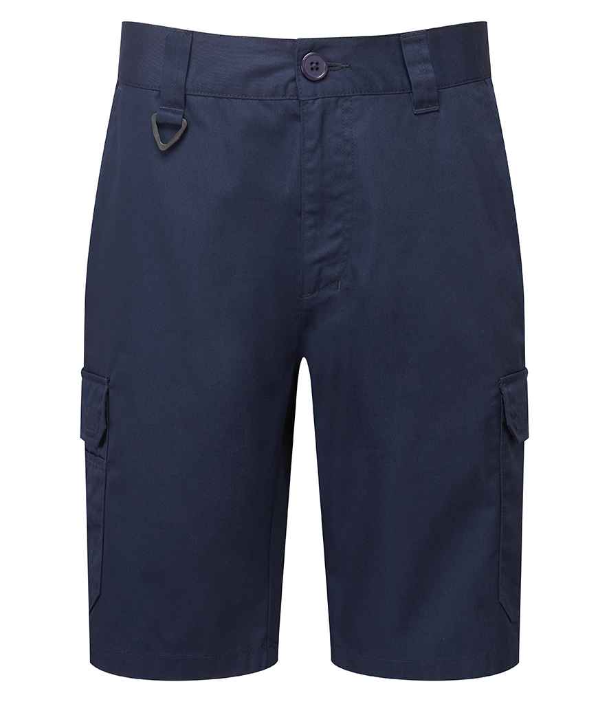 Premier Workwear Cargo Shorts Navy