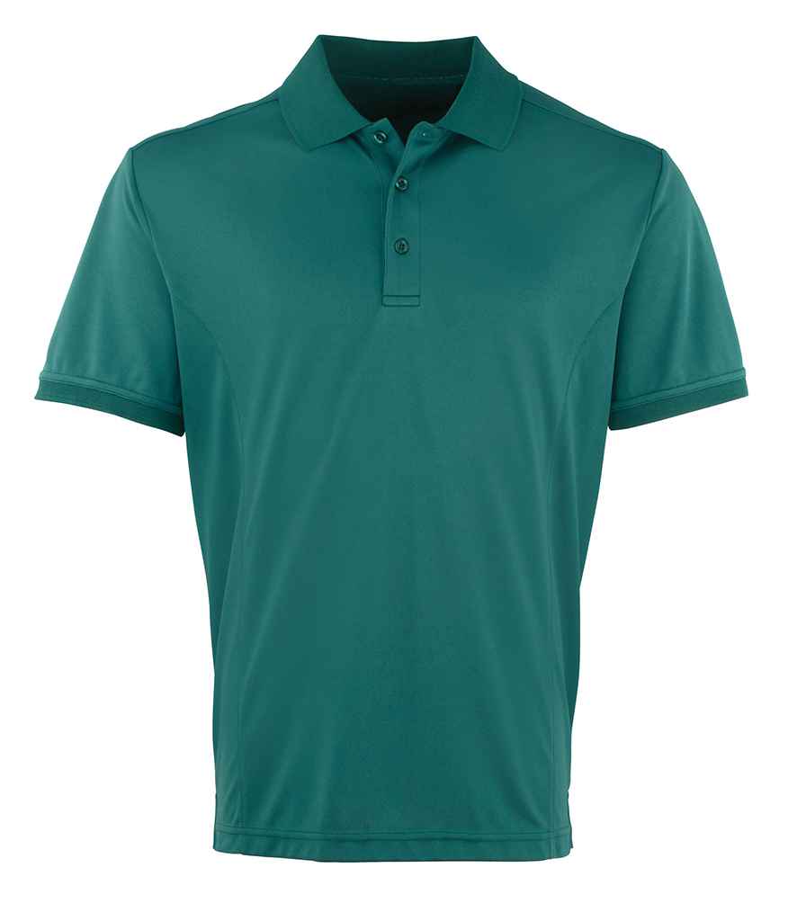 Premier Coolchecker® Piqué Polo Shirt | Bottle Green Bottle Green